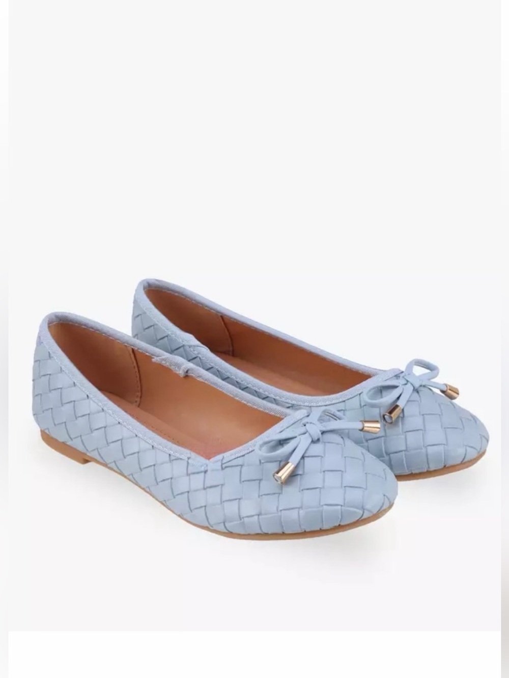 Wanted Belissa NWOT Woven Ballet Flats with Bow size 6